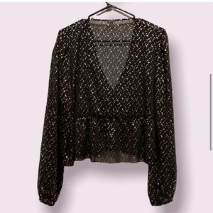 Aritzia jinx blouse in small